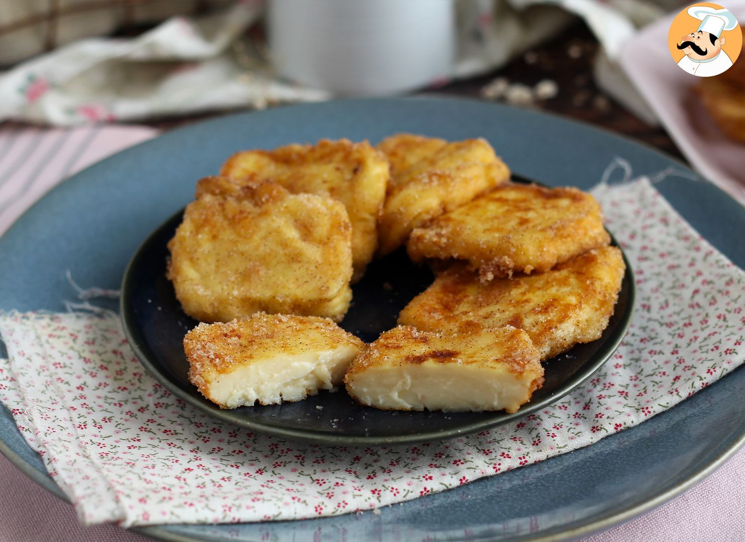 Spanisches dessert leche frita