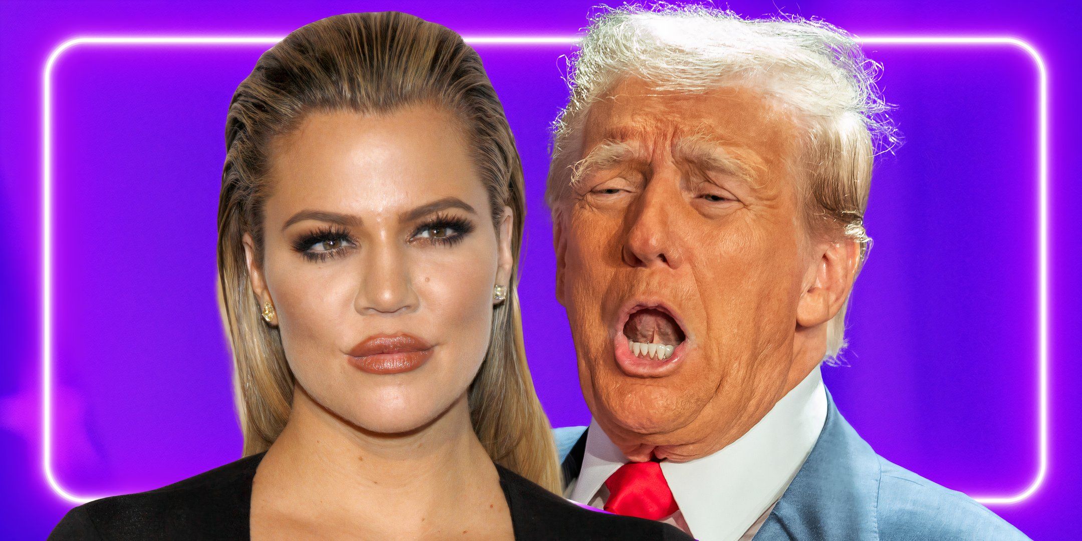 Khlo Kardashian And Donald Trump's Reality Show Feud Is Stunning