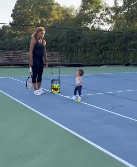 Serena Williams and daughter Adira © Serena Williams/Instagram - Fair Use