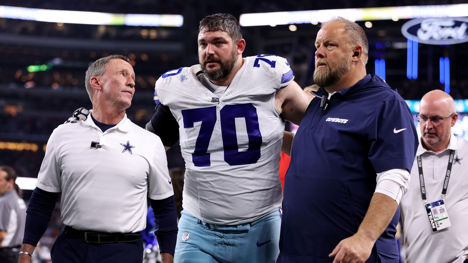 Cowboys injury report: Zack Martin, Jake Ferguson listed as DNPs