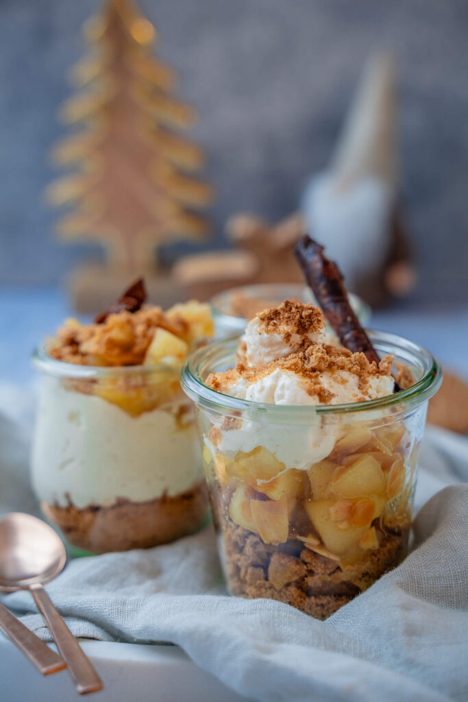 Bratapfel Tiramisu - schnelles Weihnachtsdessert
