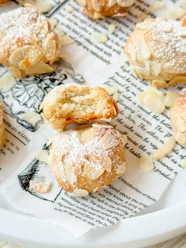 Marzipan-Mandel Kekse - einfache und schnelle Weihnachtsplätzchen