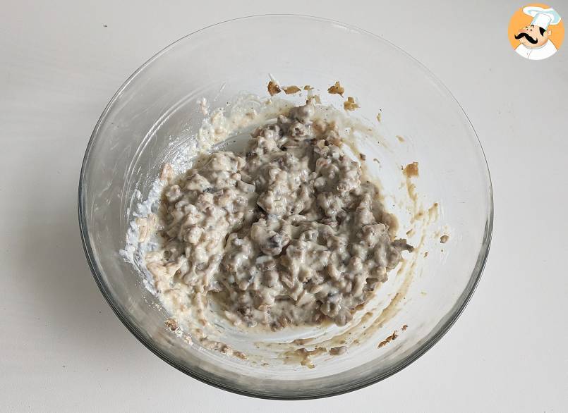 Cannelloni mit champignons und wurst