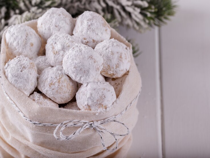 Griechische Weihnachtsplätzchen: So machst du Kourabiedes
