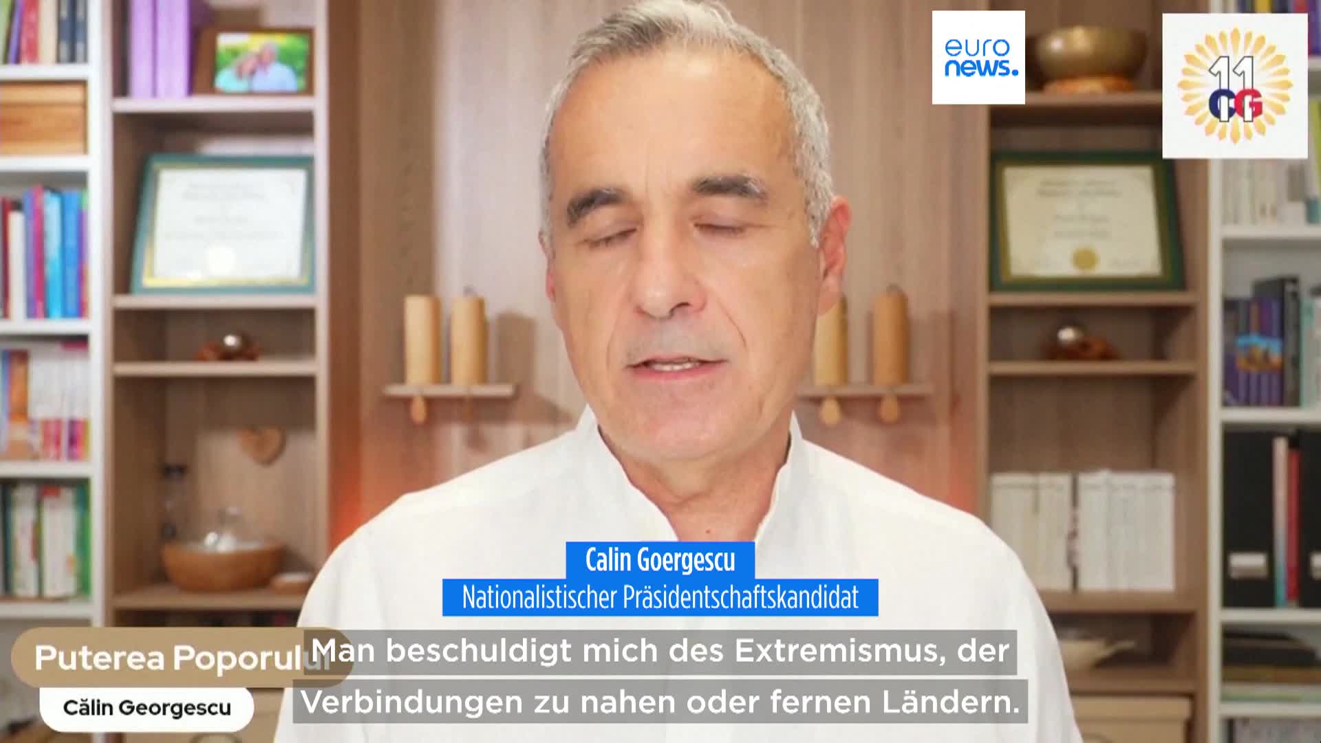 Proteste gegen Erstrunden-Sieg des rechtsextremen Kandidaten Georgescu