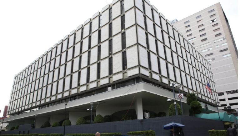 La Embajada se ubica en la alcaldía Cuauhtémoc. Foto: Cuartoscuro