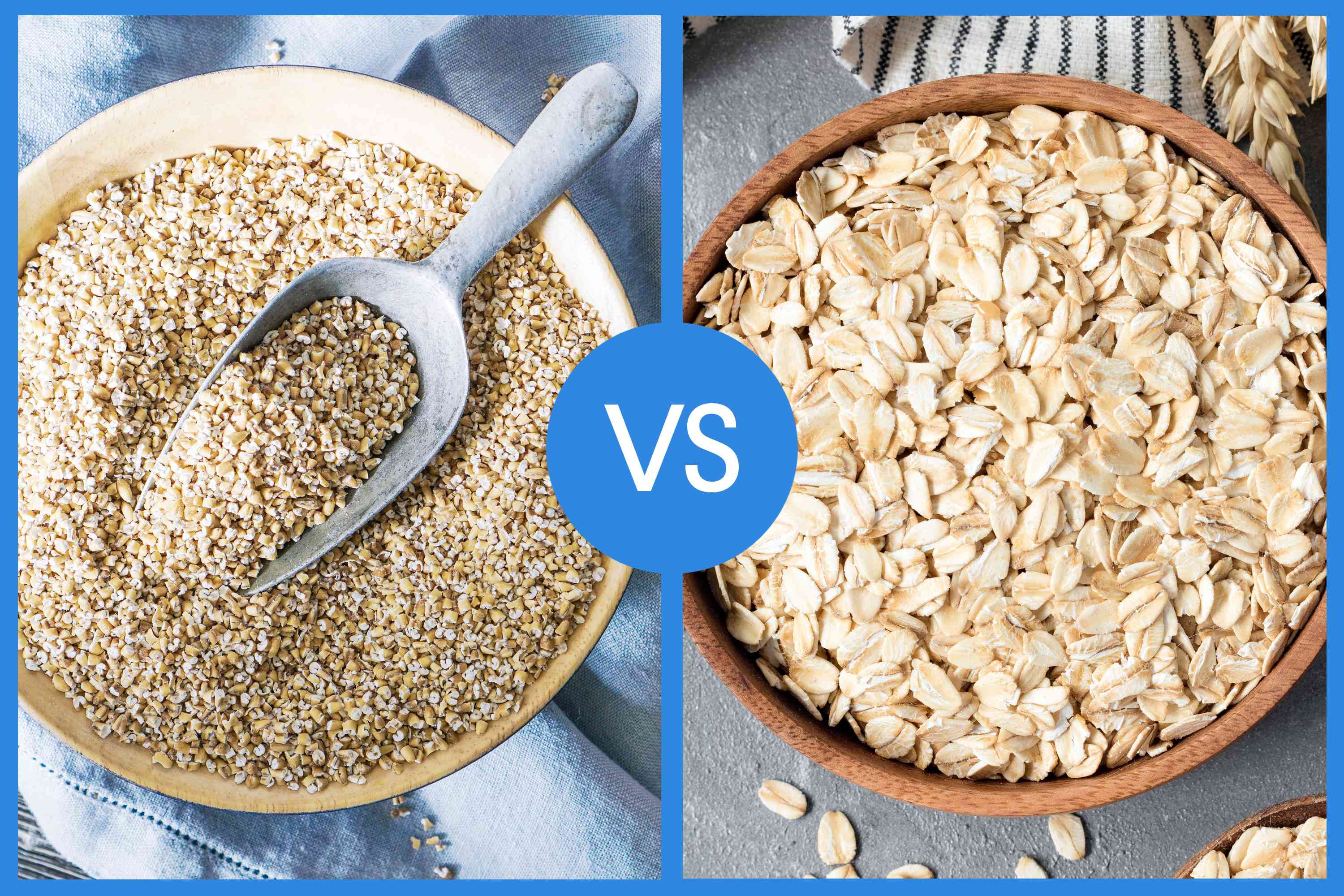 Steel cut vs. rolled oats: Which has more fiber and protein?