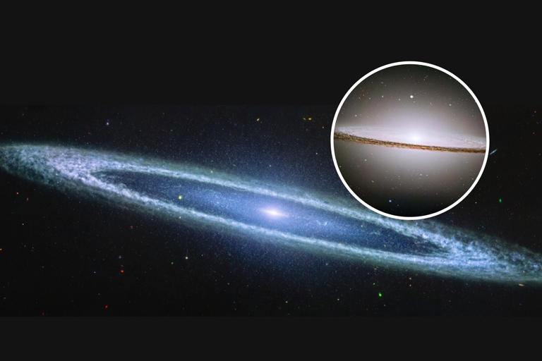Hidden Core of 'Sombrero Galaxy' Revealed in NASA Images(04)