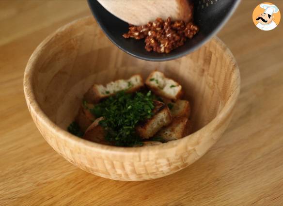 Kichererbsensuppe mit spinat