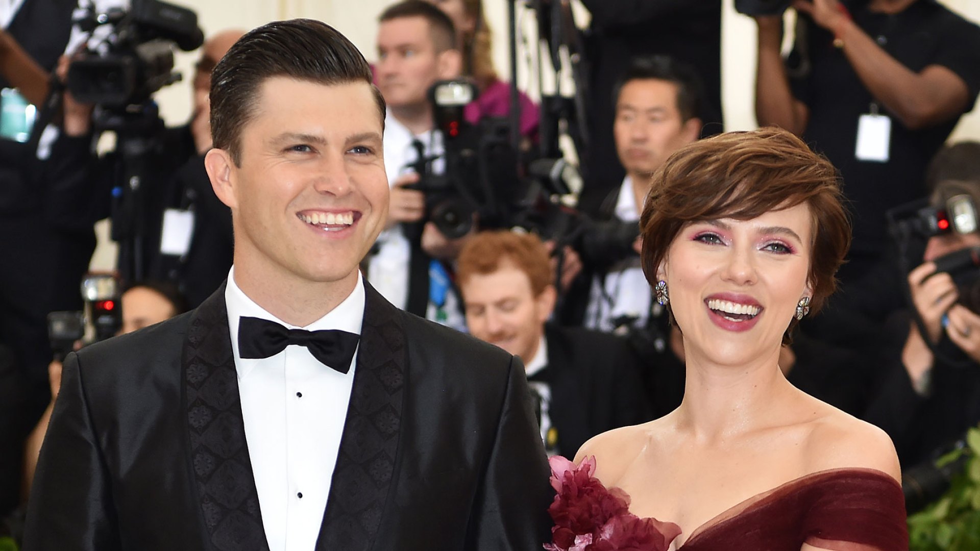 Scarlett Johansson Teases Husband Colin Jost Has a ‘Naughty Side'
