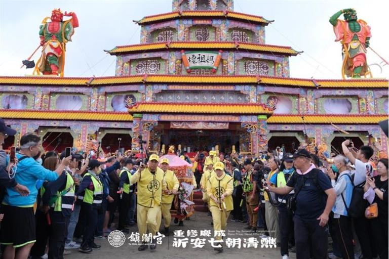 大甲鎮瀾宮迎王遶境   睽違36年七朝清醮  兩萬神尊共襄