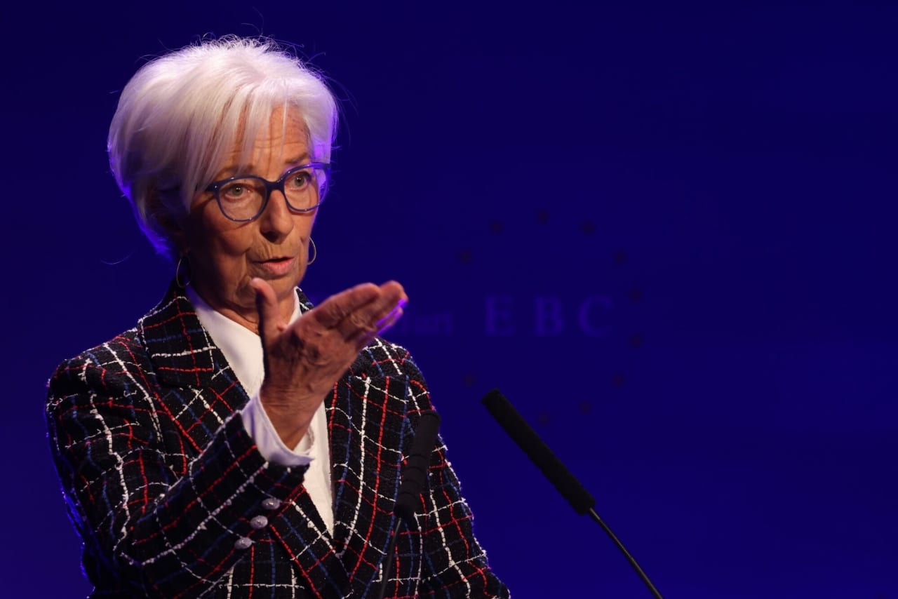 U.S.-Europe Trade War Could Nudge Inflation Higher, ECB’s Lagarde Says