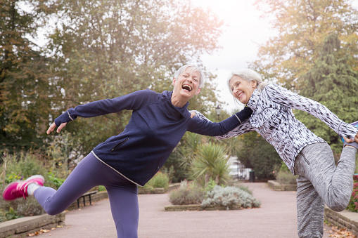 Exercise is brilliant for mental health, especially as you get older (Picture: Getty)