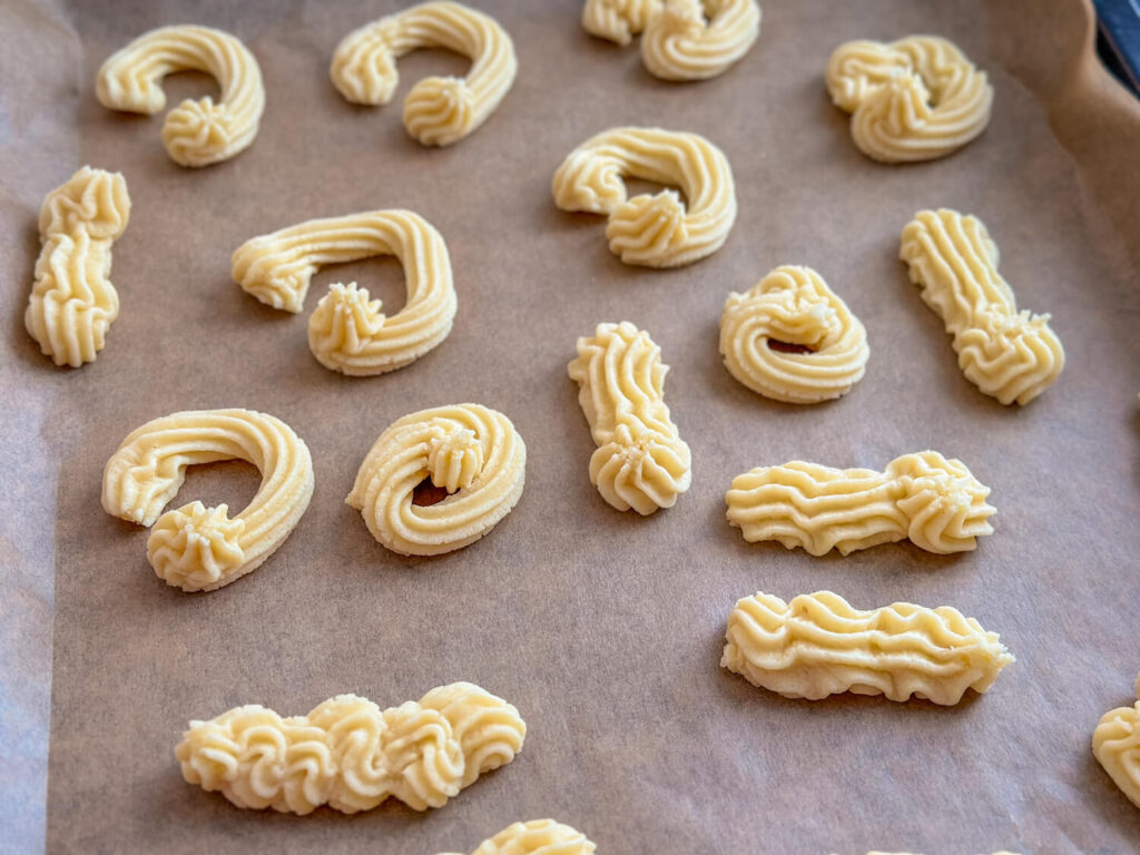 Marzipan Spritzgebäck mit Schokolade – bestes Rezept