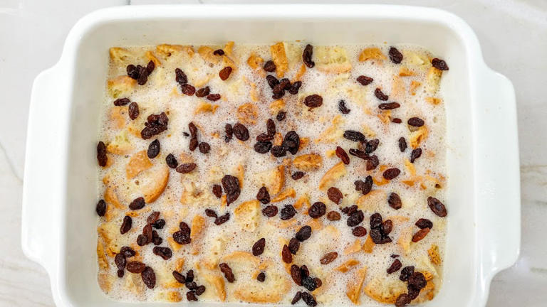 This Homestyle Bread Pudding Is A Decadent And Comforting Dessert
