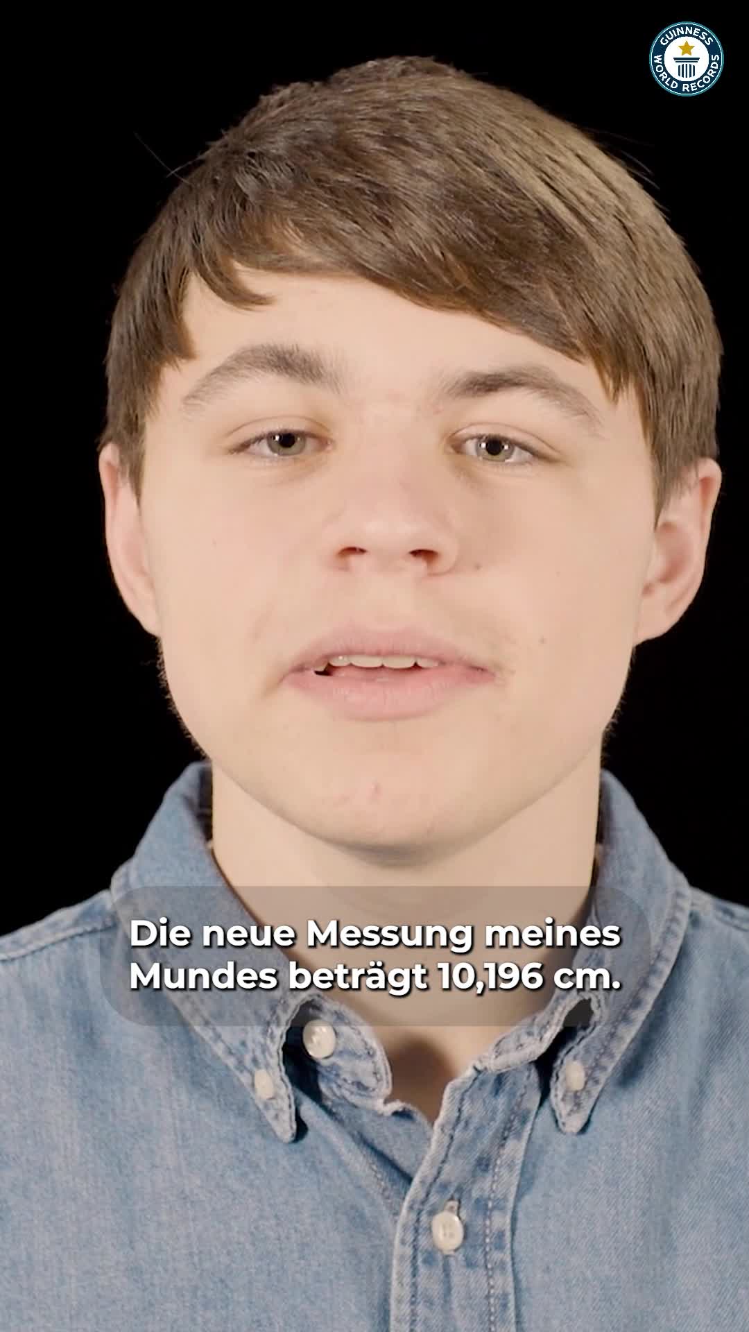 Isaac Johnson, Guinness-Rekordhalter für den größten Spalt der Welt