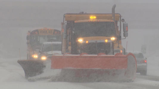 The new snowplow-tracking app shows updates on where snowplows are and where they have cleared roads in the past two hours.