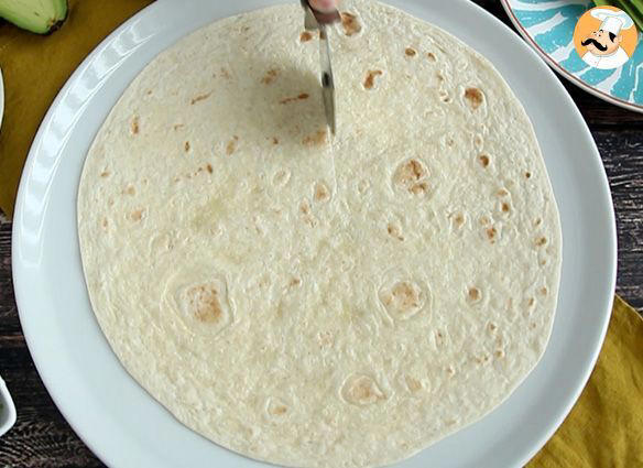 Wrap grillé façon brunch - tortilla wrap hack