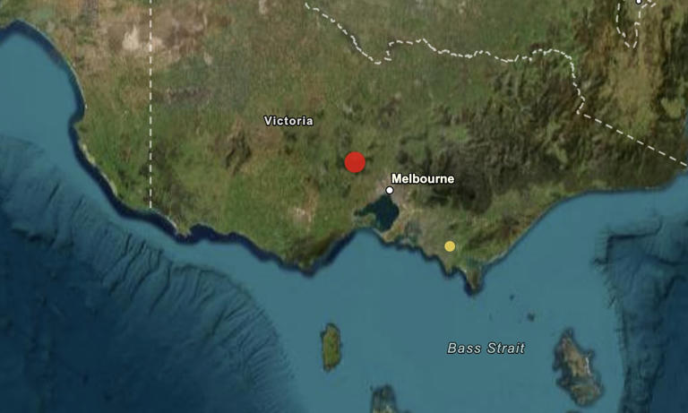 Earthquake today muswellbrook map