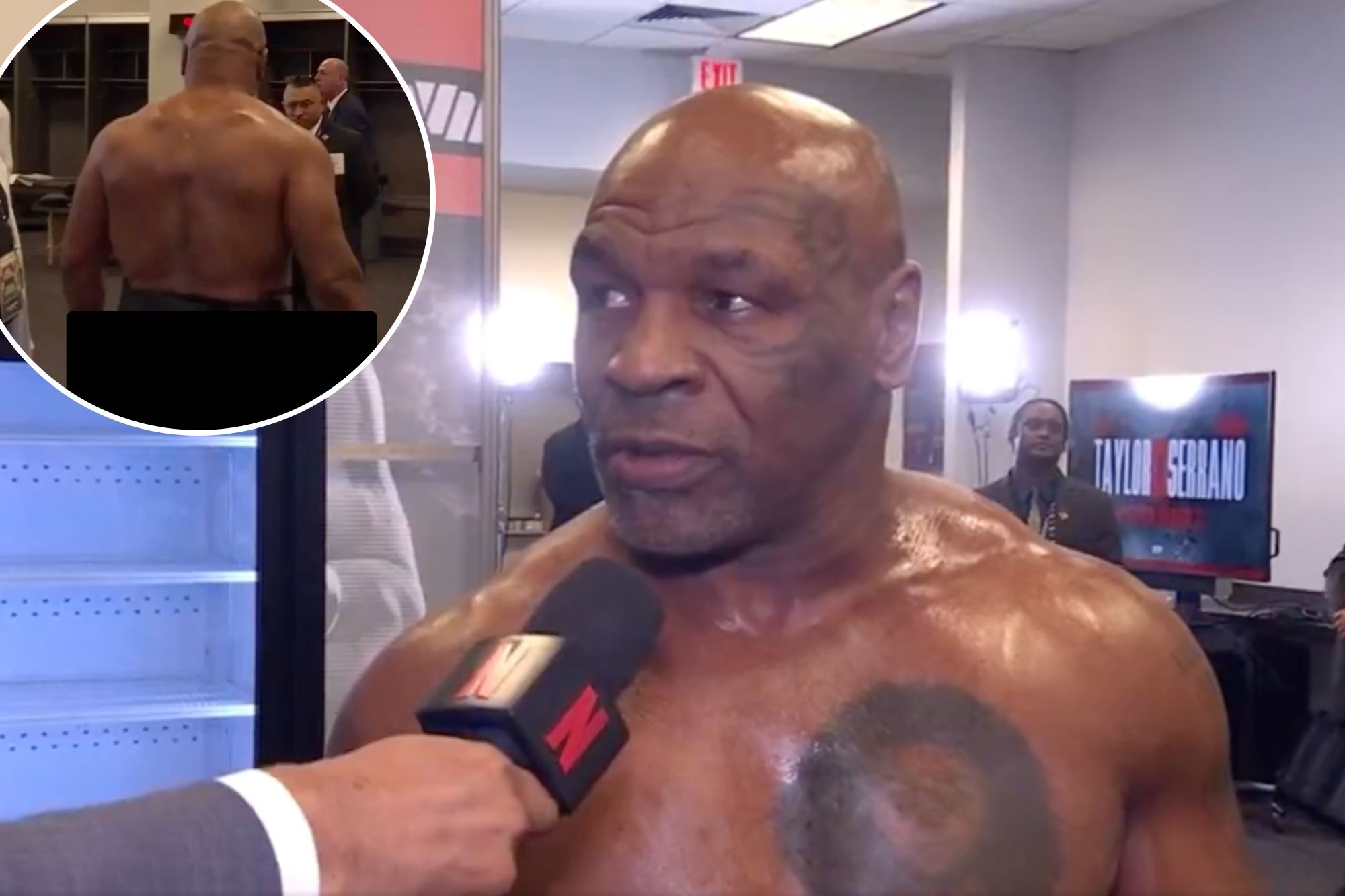 Netflix Gave Viewers A Shot Of Mike Tyson’s Bare Butt In Pre-fight ...