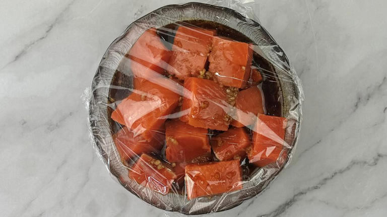 Firecracker Salmon Sticky Rice Bowl Recipe