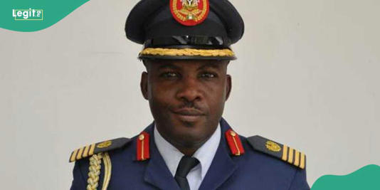 Air Commodore Babalola is the first Nigerian Air Force pharmacist to attain the air commodore rank. Photo credit: Nigerian Air Force HQ Source: Facebook