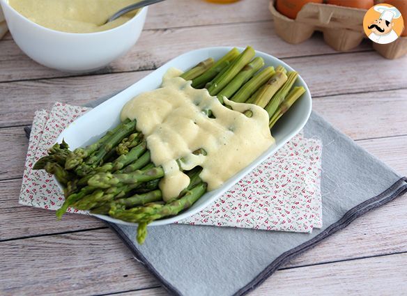 Spargel mit mousselinesauce