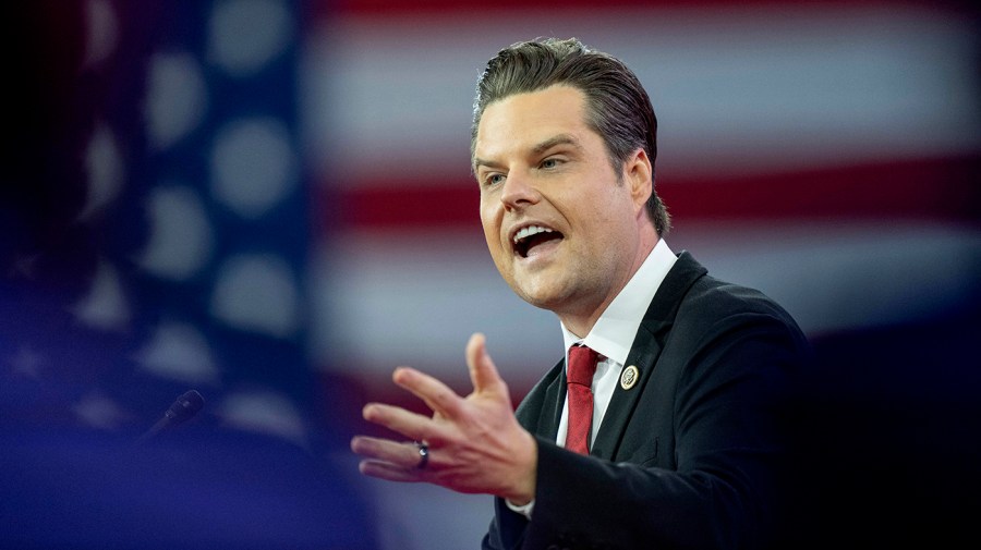 Gaetz Joins Cameo After Withdrawing From AG Consideration