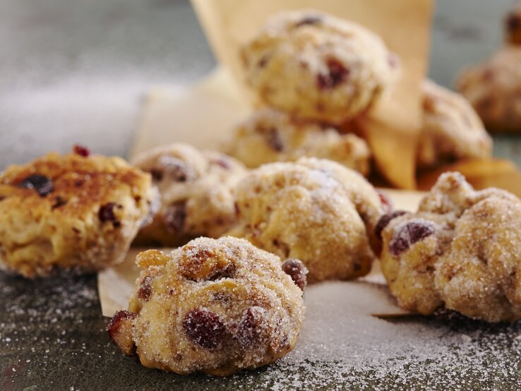 Stollenkonfekt mit getrockneten Cranberries: Heiß geliebt!
