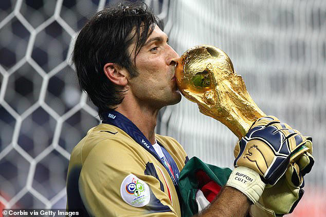 Buffon made more than 1,000 appearances over four decades and lifted the 2006 World Cup