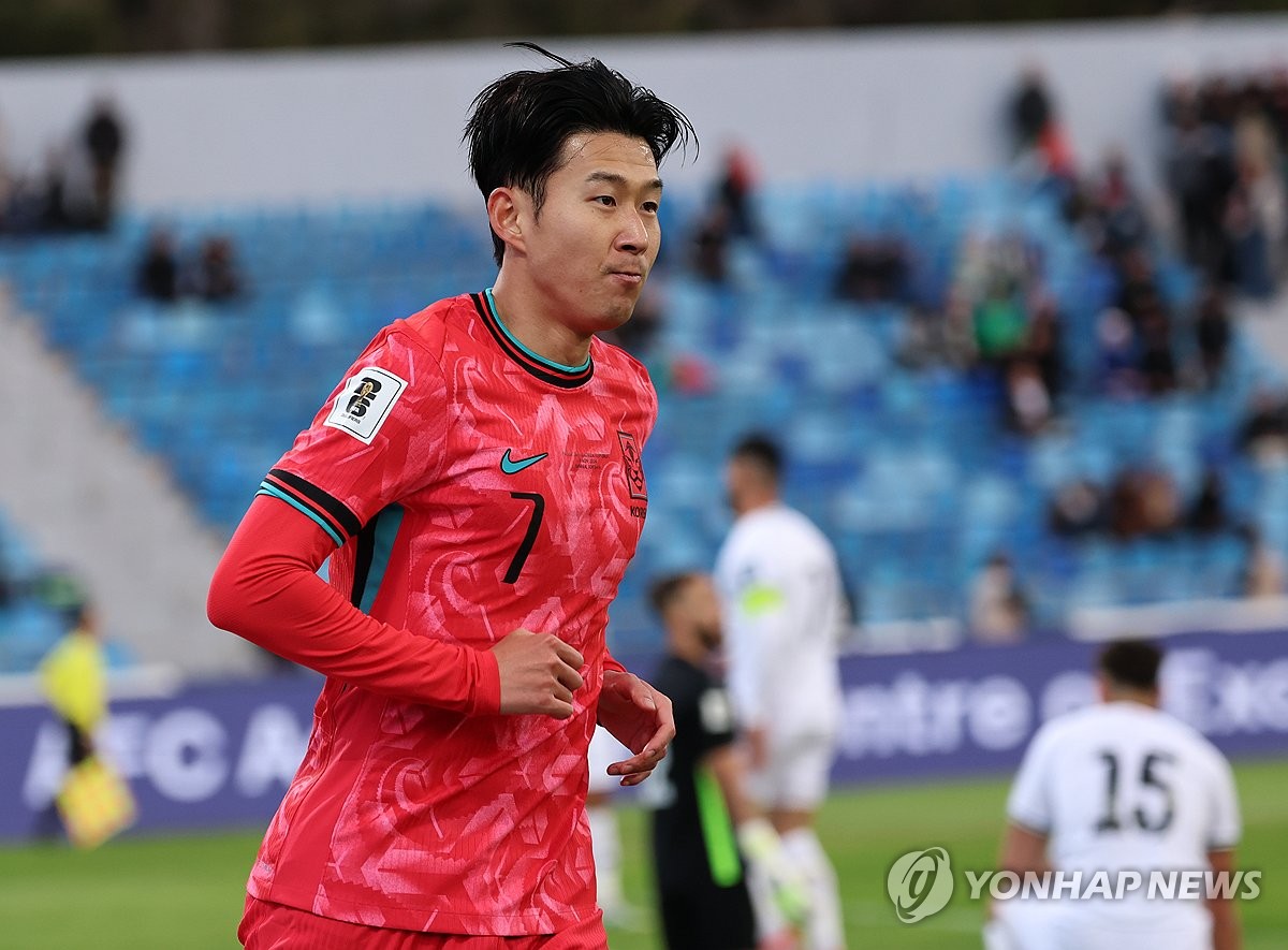 S. Korea Captain Son Heung-min Praises Palestine After Hard-fought Draw ...