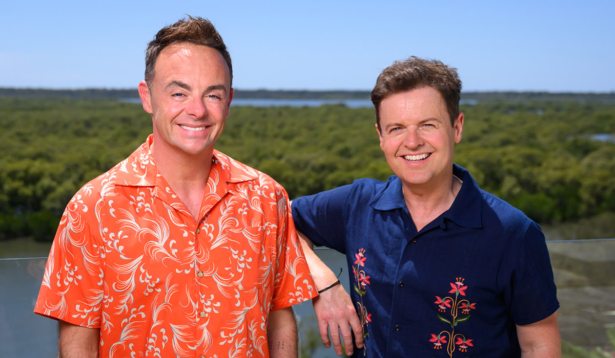 Ant and Dec on the set of I'm a Celebrity...Get Me Out Of Here! Pic: James Gourley/ITV/REX/Shutterstock