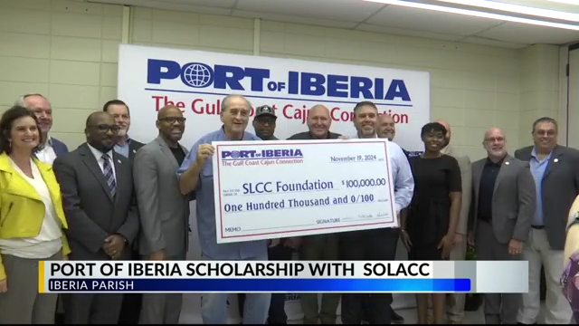 Port Of Iberia Creates $100,000 Scholarship To Support SoLAcc Students