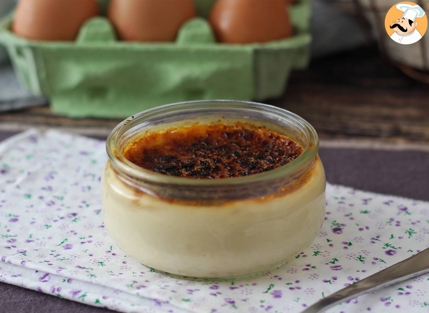Creme brulée mit dem air fryer super einfach!