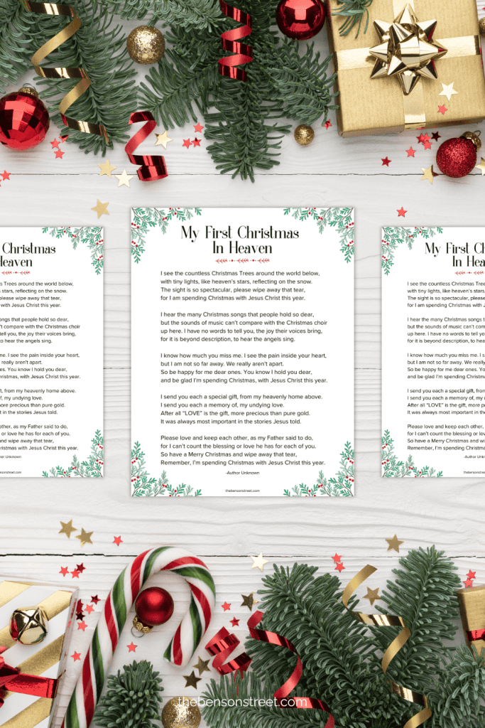 Free Printable My First Christmas - AA1uqKj5.img