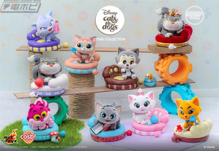 レアディズニーおしゃれキャットジャズ猫たちのぬいぐるみセット