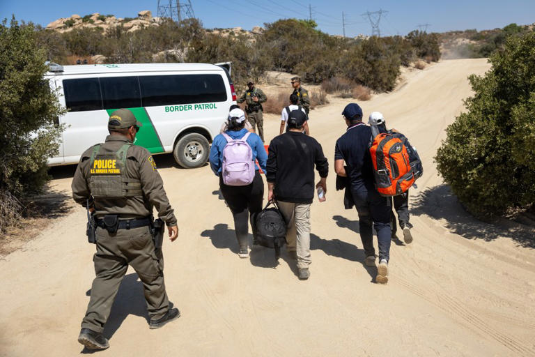 Illegal crossings down 70 along USMexico border