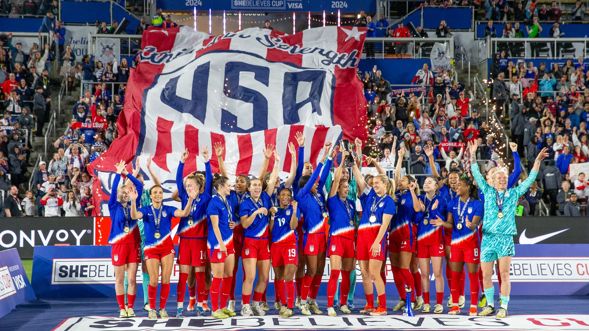 USWNT To Face Japan, Australia, And Colombia In 2025 SheBelieves Cup