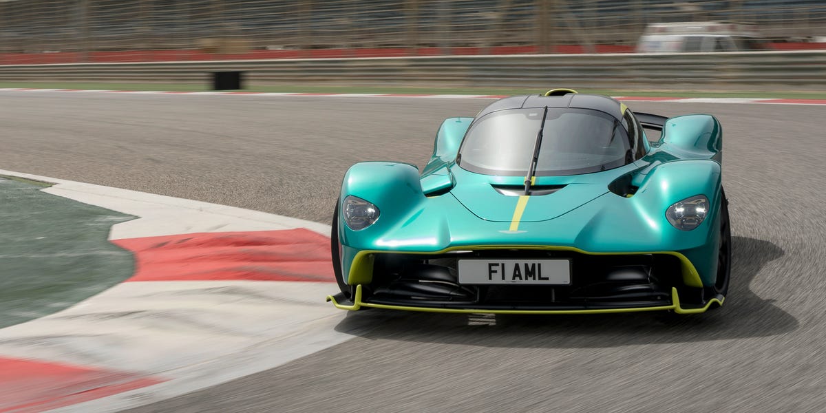 Aston Martin Valkyrie Smashes Silverstone's Production Car Lap Record