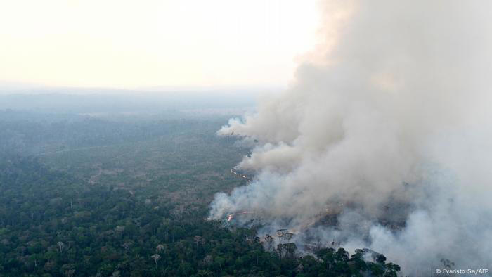 Incêndios atingiram 67 mil quilômetros quadrados de Floresta Amazônica de janeiro a outubro deste ano