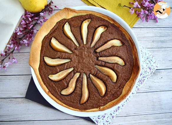 Birnen-schokoladen-tarte