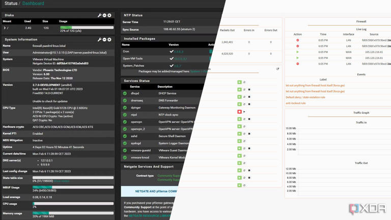 pfSense vs OPNsense