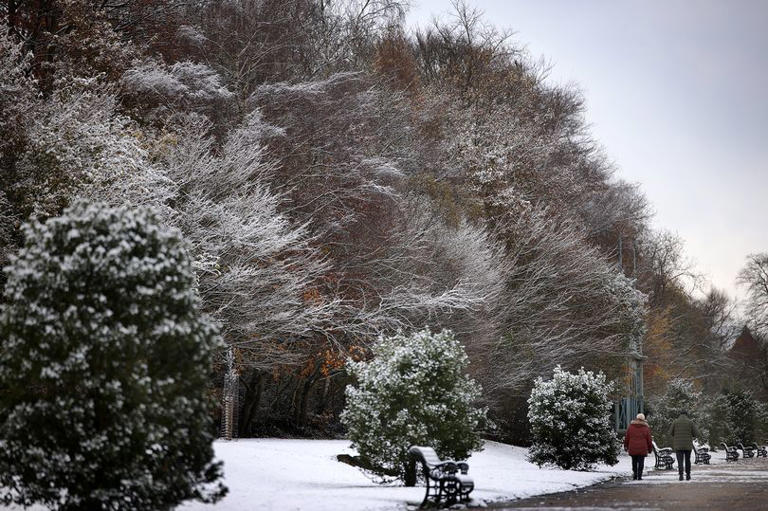 All the Met Office snow and ice warnings in force today as freezing ...