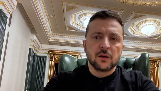 Zelensky addresses Ukranians as Russia unleashes intercontinental ballistic missile