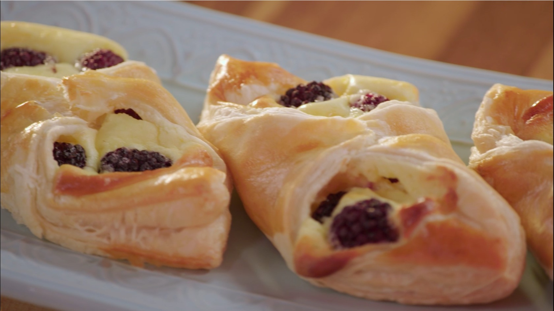 Einfache Mascarpone-Brombeer-Törtchen