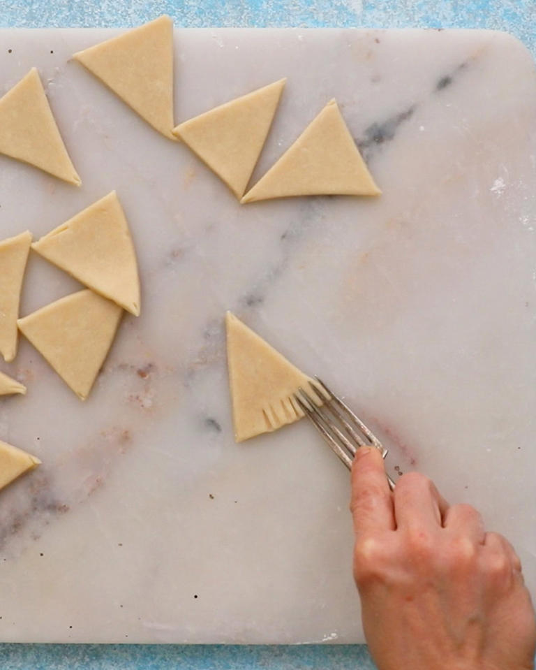 Pie crust cookies
