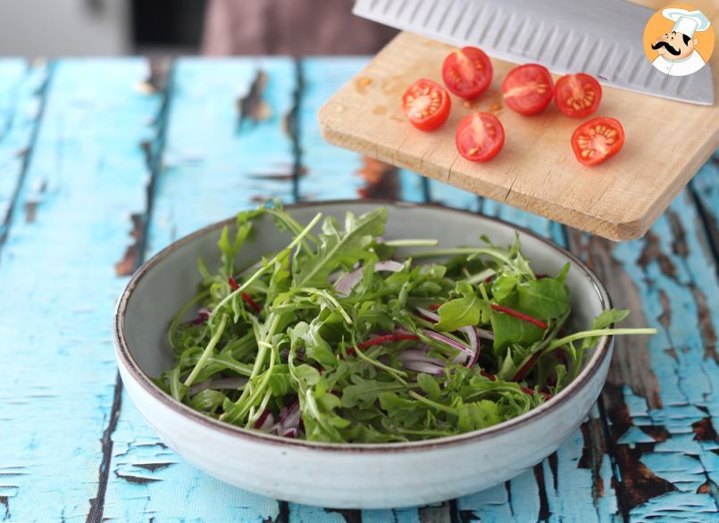 Ensalada con queso de cabra