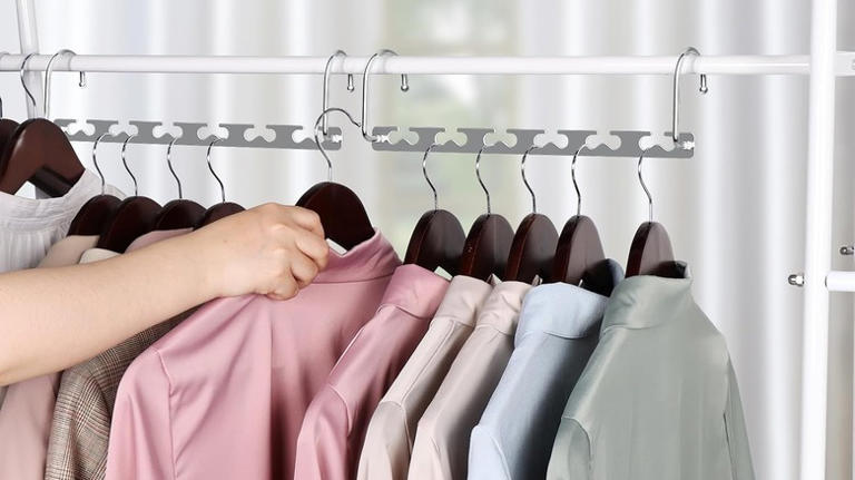 1pcs Women Bra Hanger Space Saving Closet Organizer Storage Rack Underwear Hanger I.16946781