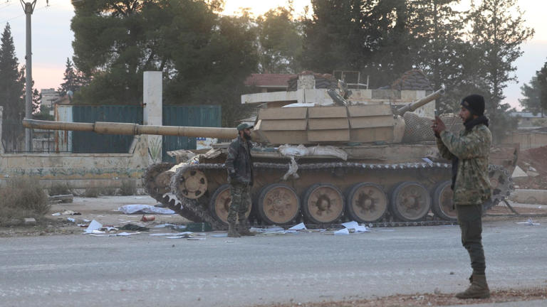 Opposition forces take control of areas outside Aleppo. Pic: AP Photo/Ghaith Alsayed