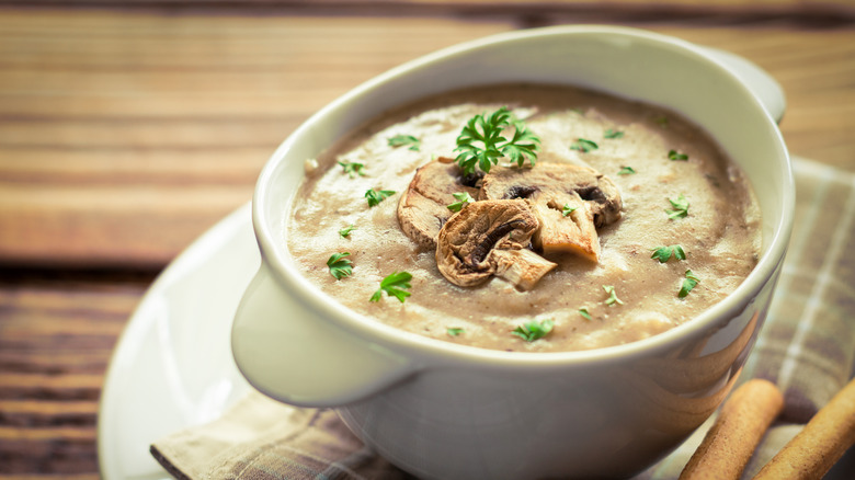 13 Ways To Jazz Up Your Classic Cream Of Mushroom Soup